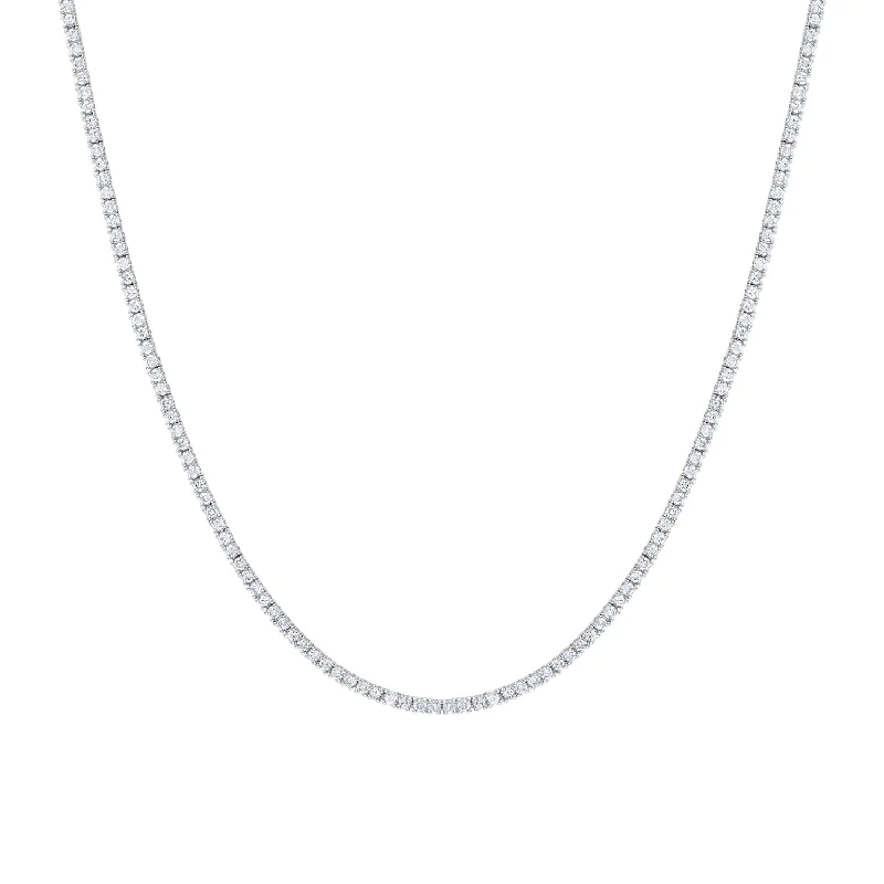 14KT GOLD DIAMOND TENNIS NECKLACE