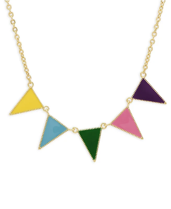 Pennant Banner Necklace