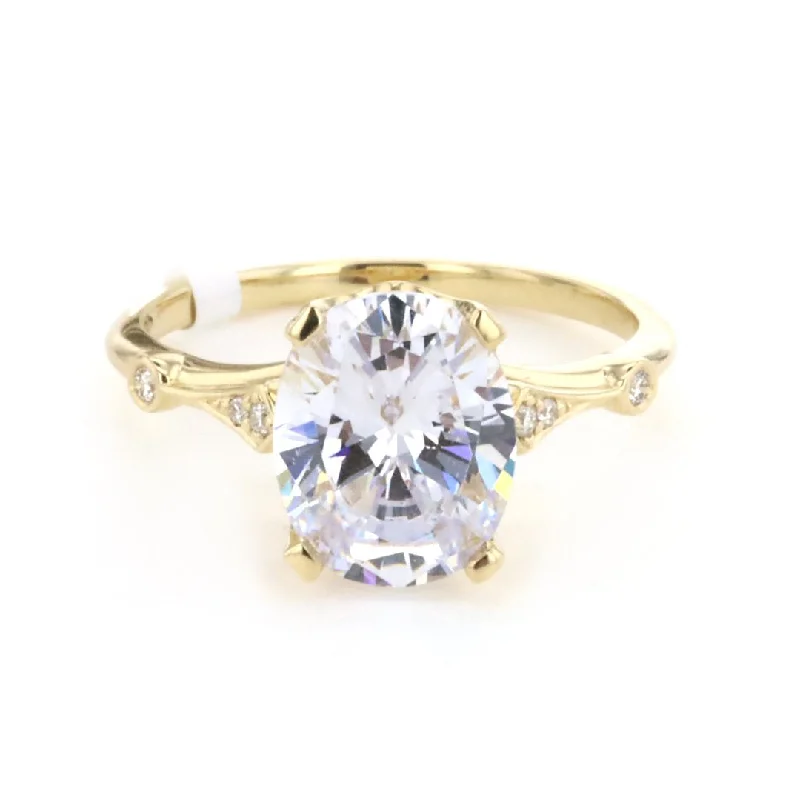 0.08 ctw Diamond Solitaire Engagement Ring | 10268386