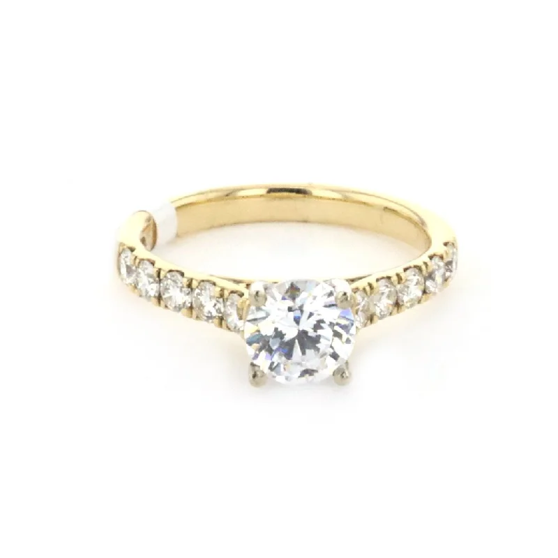 0.59 ctw Diamond Solitaire Engagement Ring