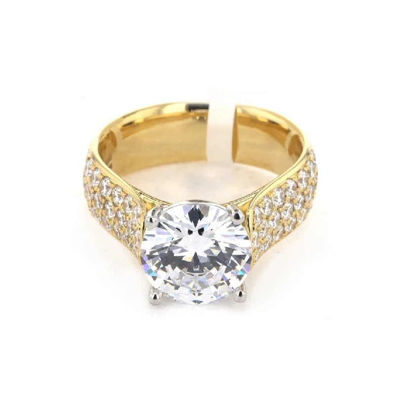 0.96 ctw Diamond Solitaire Engagement Ring