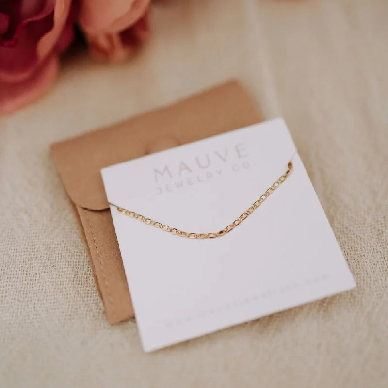 Hannah Gold Filled Mariner Necklace