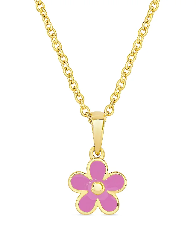 Flower Pendant (Pink)