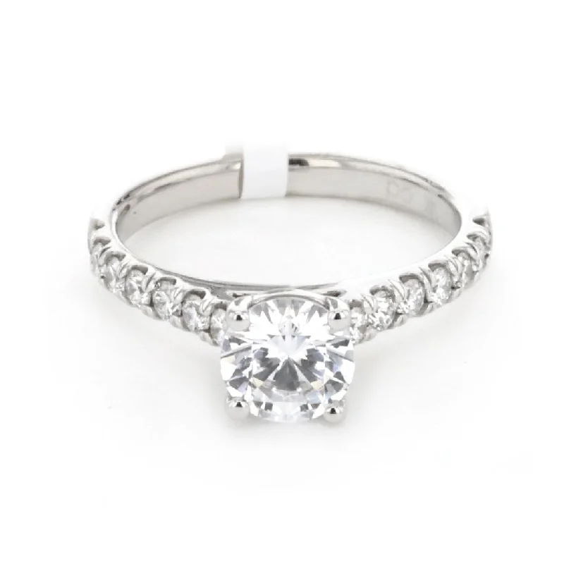 0.47 ctw Diamond Solitaire Engagement Ring