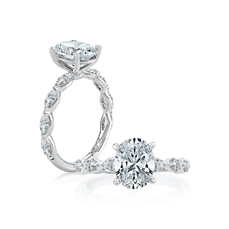 0.80 ctw Diamond Solitaire Engagement Ring