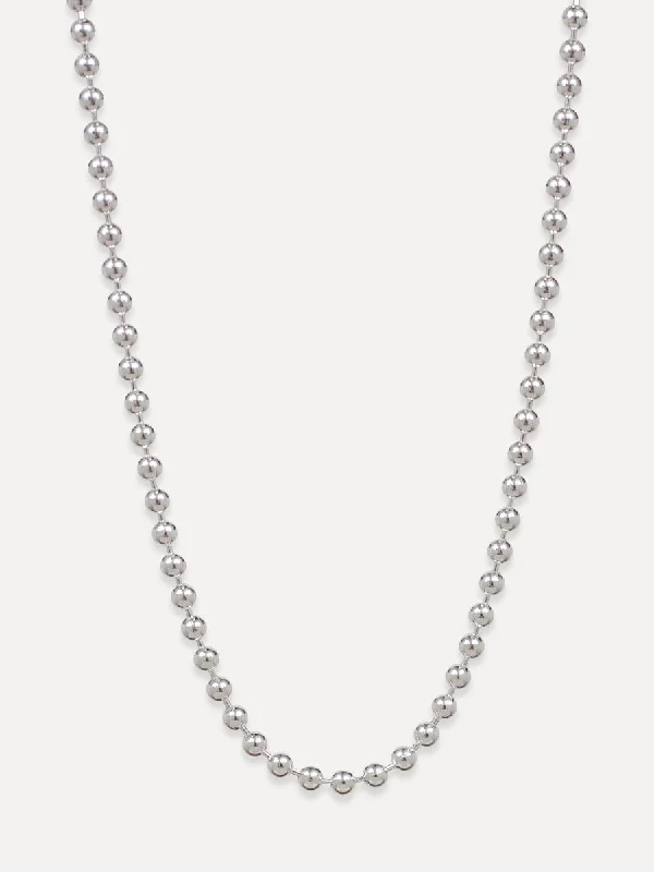 Modern Bead Chain Necklace