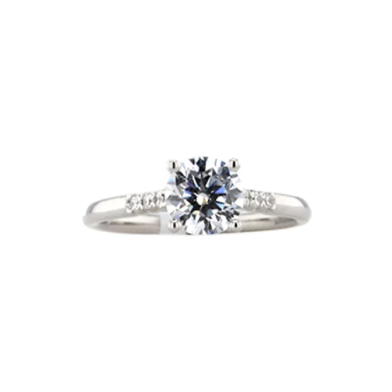 0.10 ctw Diamond Solitaire Engagement Ring